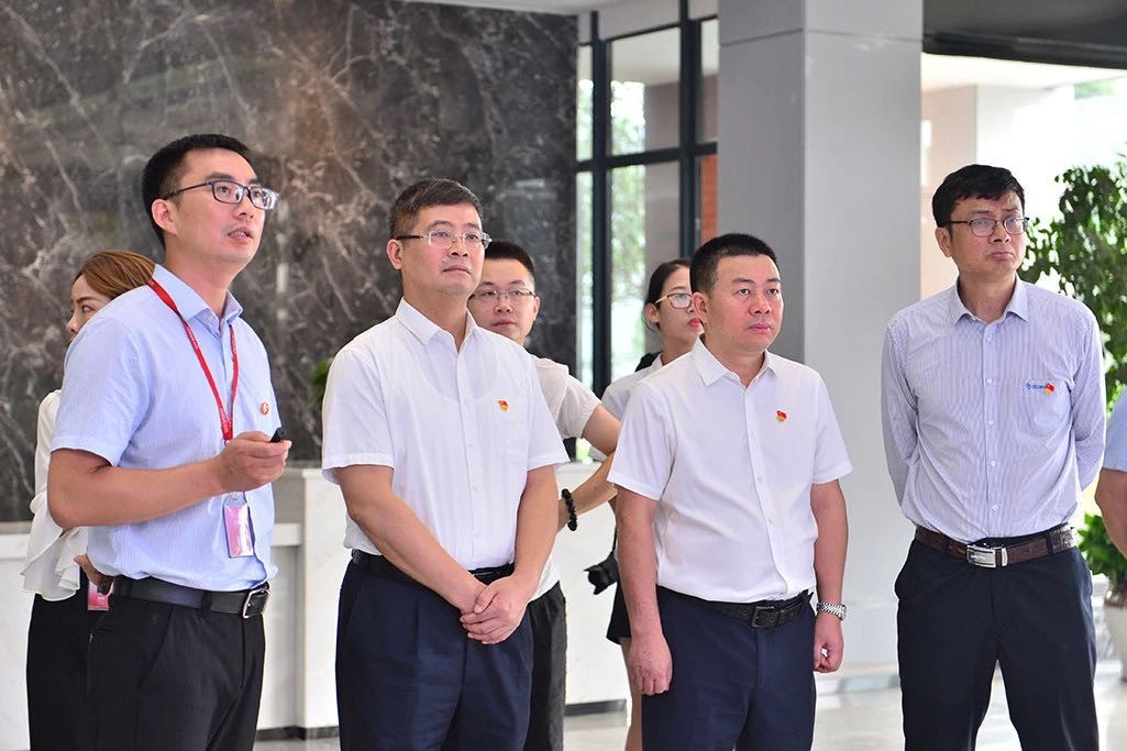 以党建引领PT电子游戏发展丨长沙市委组织部调研PT电子游戏新资料
