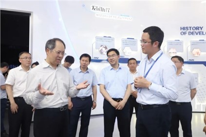 贵州省副省长陶长海调研PT电子游戏股份西部产业基地