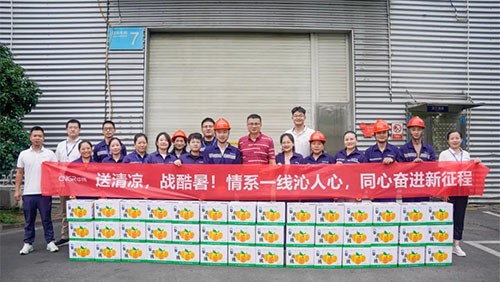 科学防暑 不惧“烤”验 | PT电子游戏为员工送去清冷，守护热浪下的初心