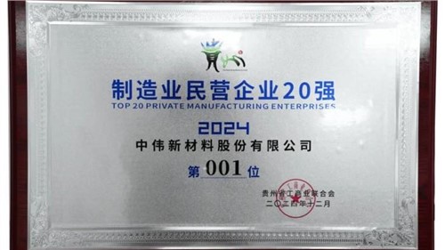 陆续三年！PT电子游戏股份蝉联“贵州造作业民营企业20强”榜首